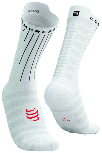 Носки Compressport 1 пара белый T4 (45-47)