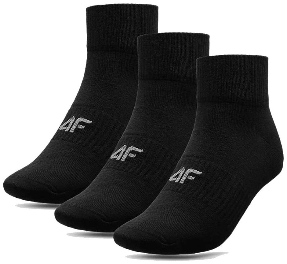 Носки 4F 3 пары черный 39-42 купить,NaN