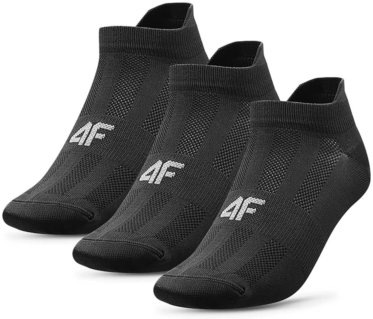 Носки 4F 3 пары черный 43-46 купить,NaN