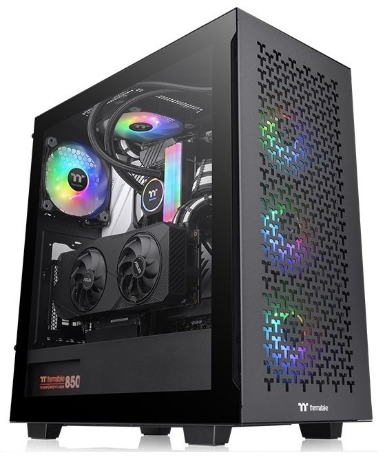 Корпус Thermaltake V350 TG ARGB Air черный