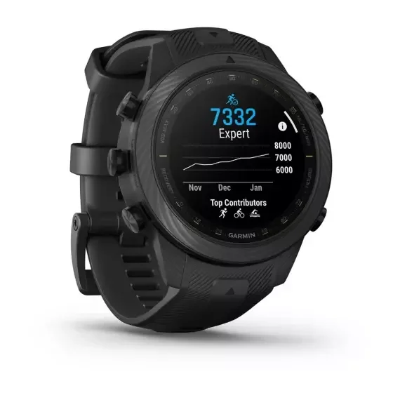 Смарт-часы Garmin Marq Athlete Gen 2 Carbon Edition 010-02722-11 46mm Black