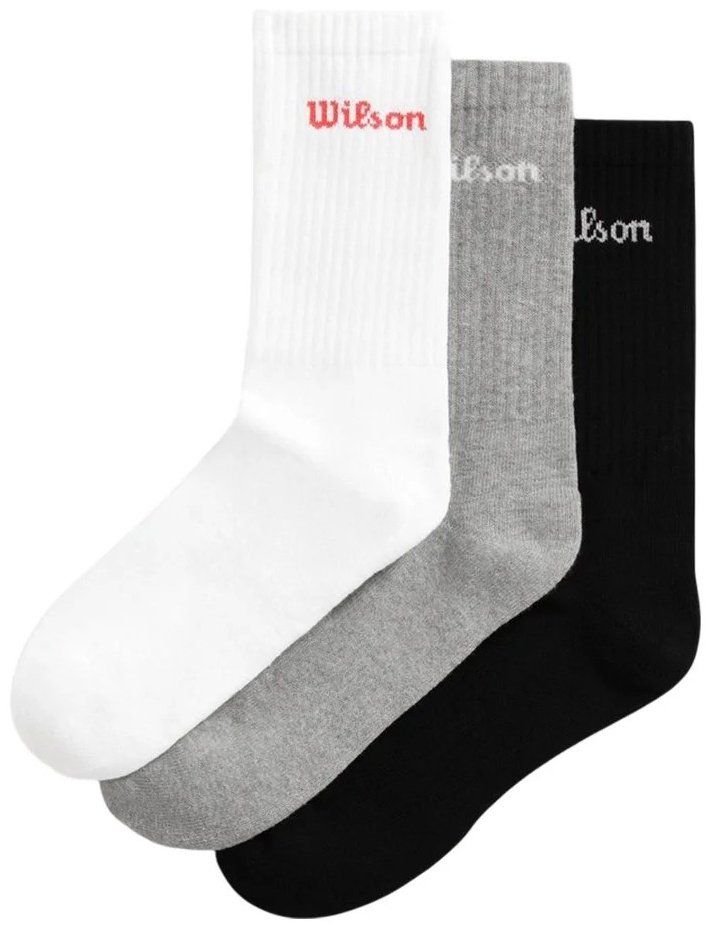 Спортивные носки Wilson 3 пары мультиколор L купить,NaN