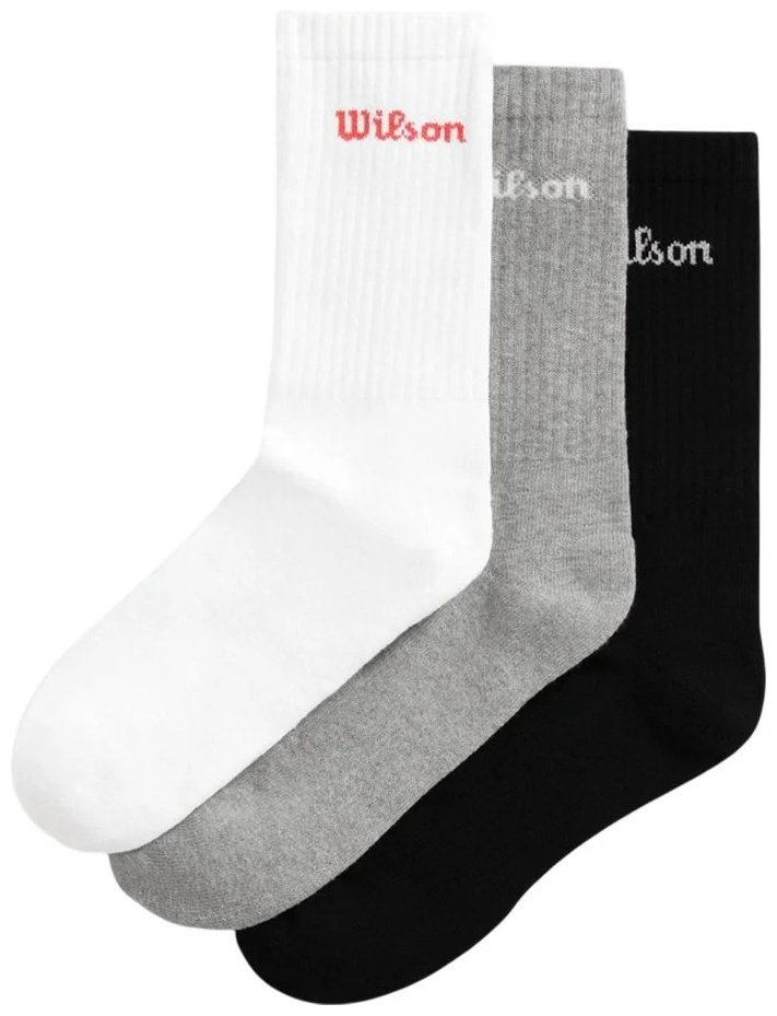 Спортивные носки Wilson 3 пары мультиколор L купить,NaN