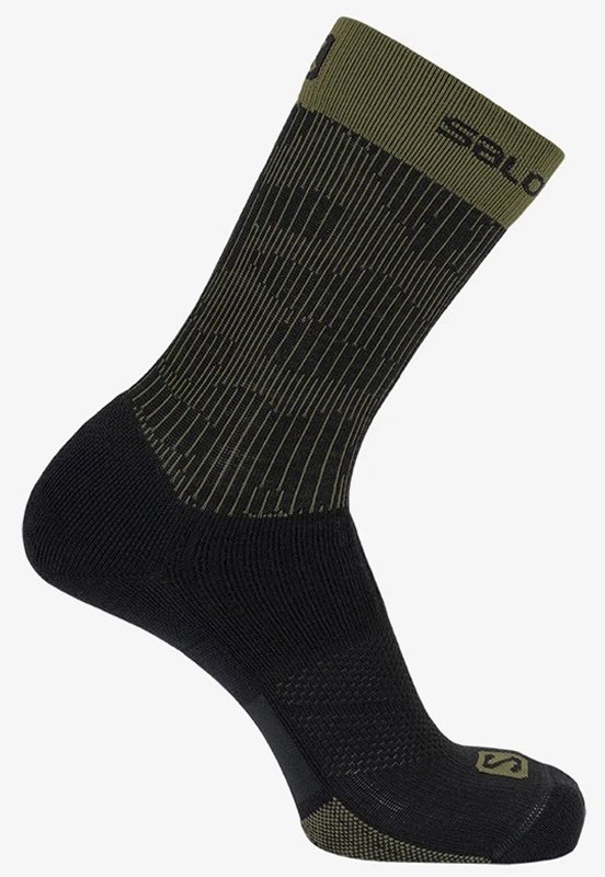 Носки Salomon 1 пара черный, зеленый 39-41 купить,NaN