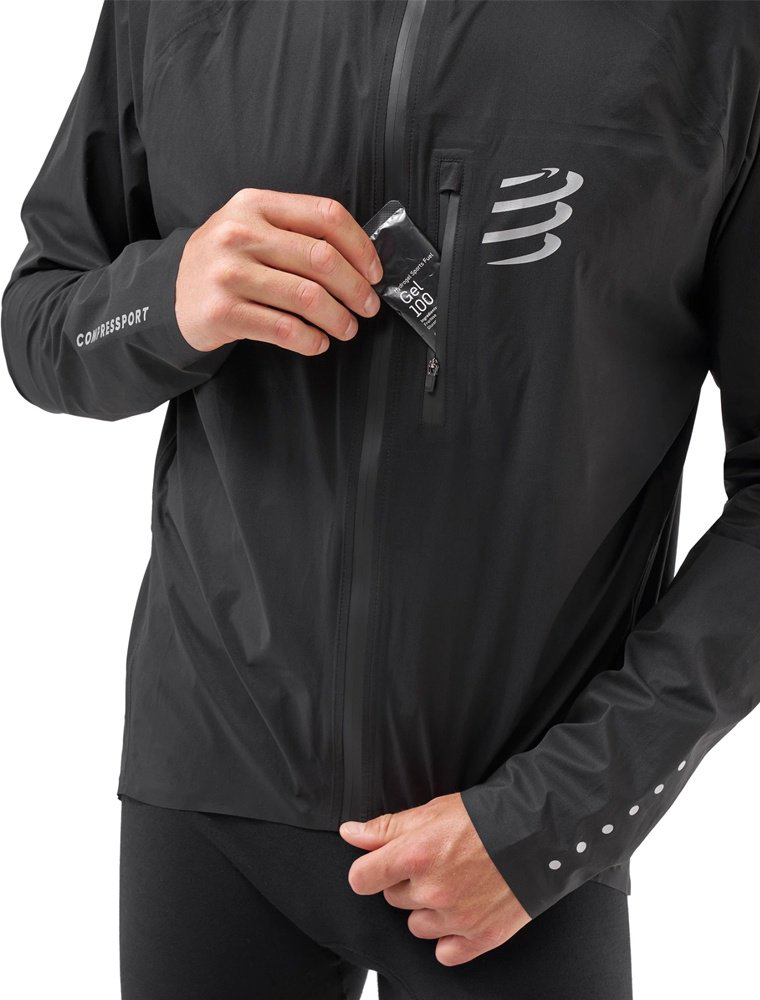 Ветровка Compressport черный купить,NaN