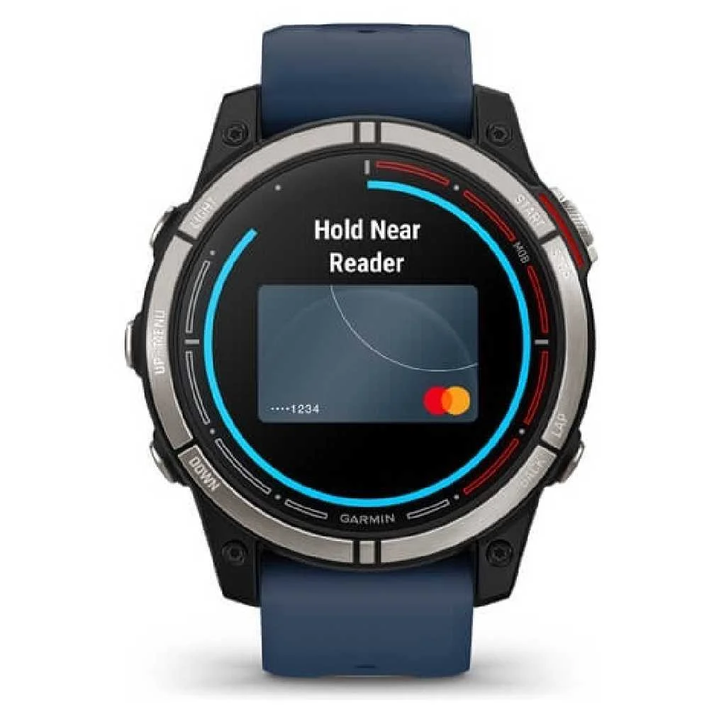Смарт-часы Garmin Quatix 7 Pro 010-02803-81 47mm Black Blue купить,0
