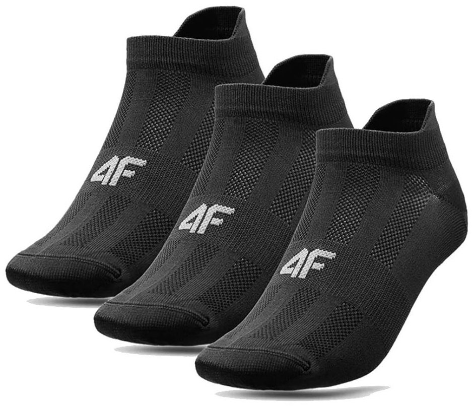 Носки 4F 3 пары черный 43-46 купить,NaN