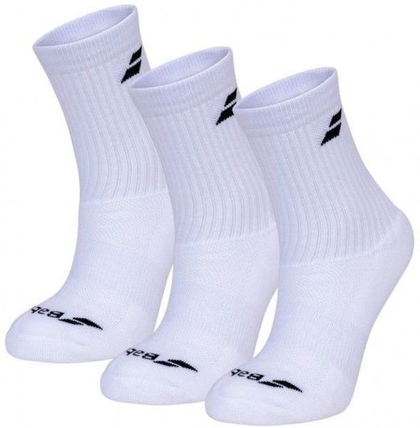 Носки Babolat 3 пары белый 43-46 купить,NaN