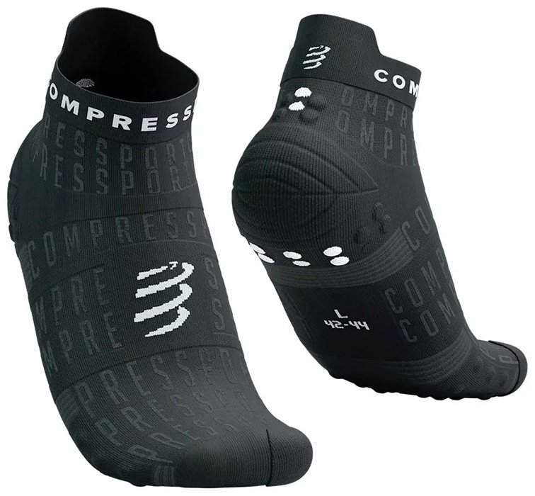 Носки Compressport 1 пара черный T4 (45-48) купить,NaN