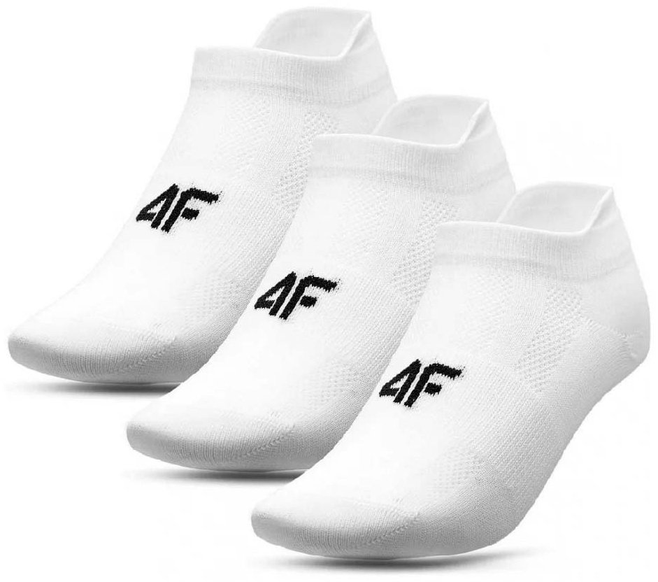 Носки 4F 3 пары белый 39-42 купить,NaN
