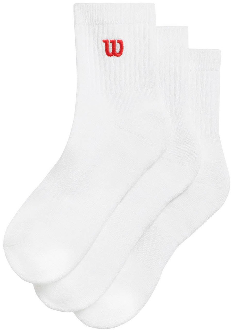 Носки Wilson 3 пары белый M купить,NaN