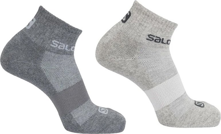 Носки Salomon 2 пары серый 42-44 купить,NaN
