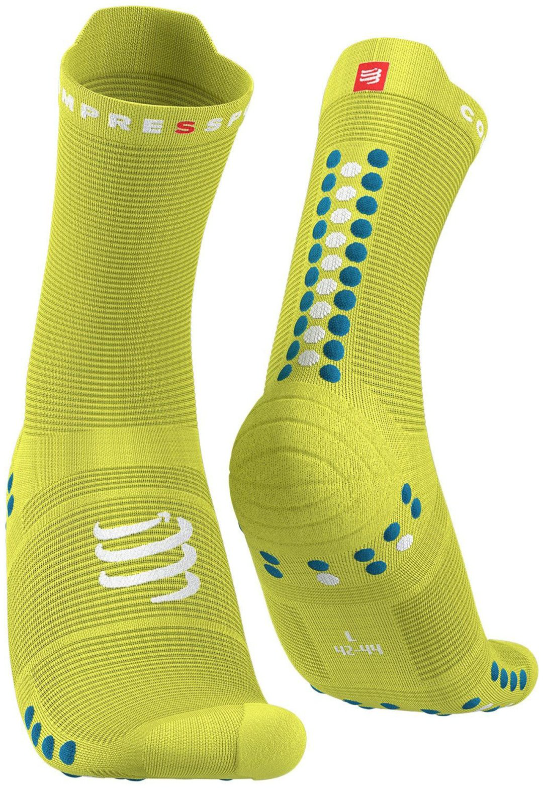 Носки Compressport 1 пара зеленый T1 (35-38) купить,NaN