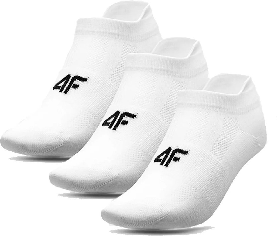 Носки 4F 3 пары белый 39-42 купить,NaN