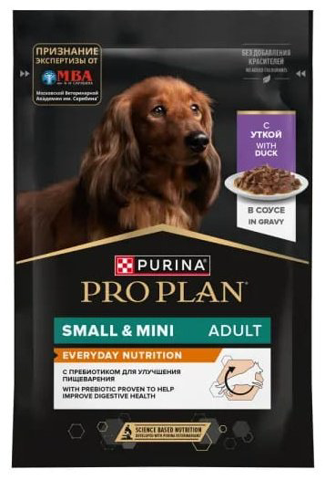 Корм PRO PLAN Everyday Nutrition с уткой для мелких пород 85 г 1 шт