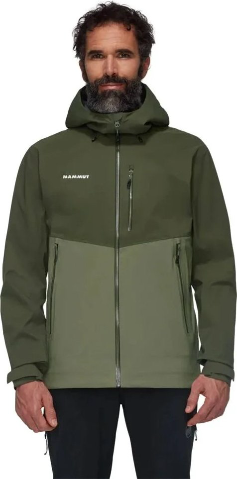 Дождевик Mammut зеленый купить,NaN