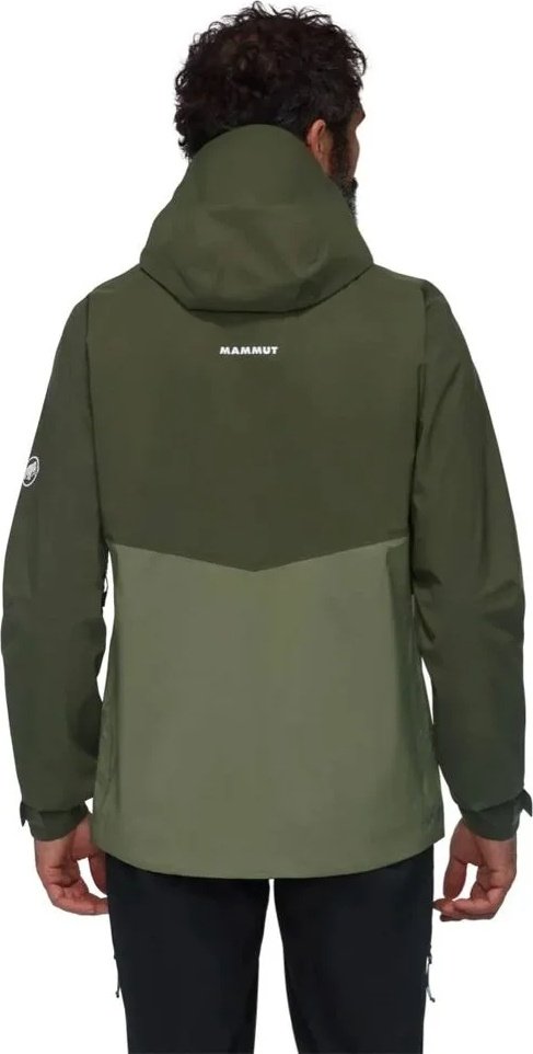 Дождевик Mammut зеленый купить,NaN