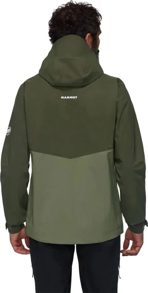 Дождевик Mammut зеленый купить,NaN