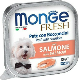 Корм Monge Fresh c лососем все породы 100 г 1 шт