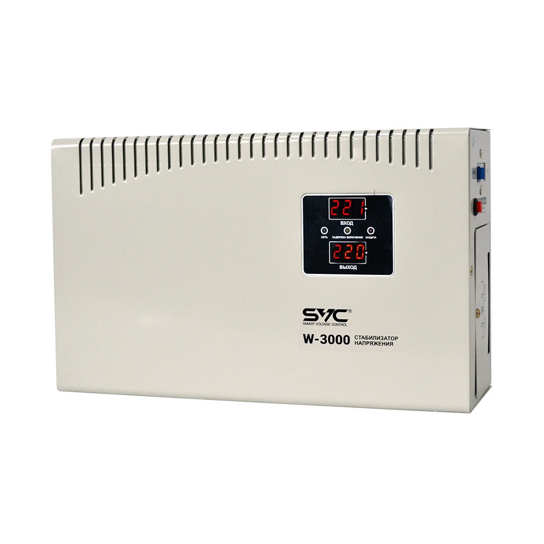 Стабилизатор SVC  AVR W-3000 белый