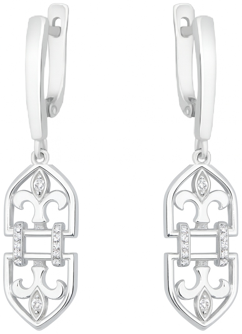 Серьги Алькор 02-5310_00КЦ-00 серебро купить,32920