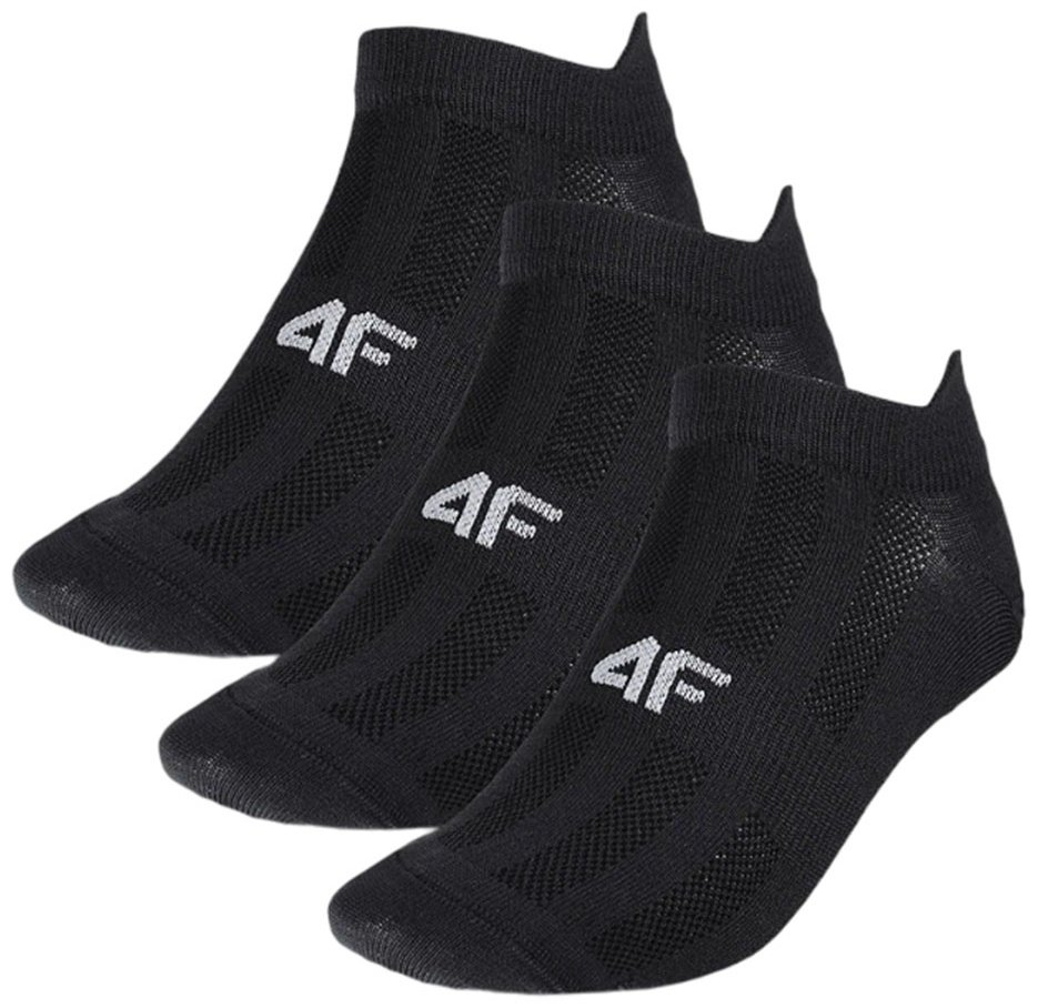 Носки 4F 3 пары черный 39-42 купить,NaN