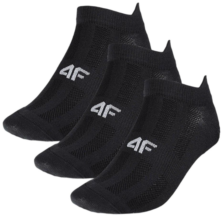 Носки 4F 3 пары черный 39-42 купить,NaN
