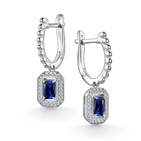 Серьги Алькор 02-5029_0ГТС-00 серебро купить,44440