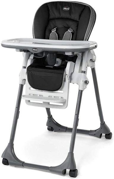 Стульчик для кормления Chicco Polly Single Pad Orion USA Черный купить,NaN