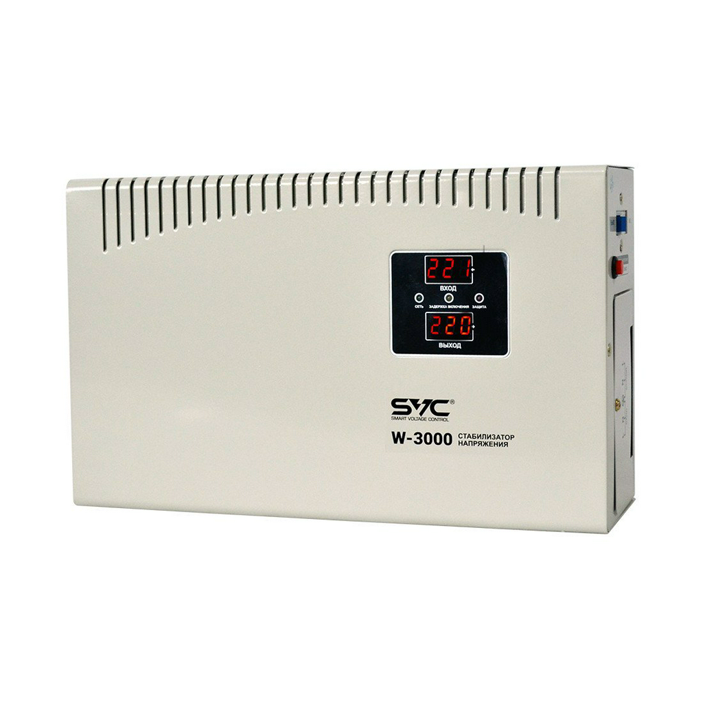 Стабилизатор SVC  AVR W-3000 белый