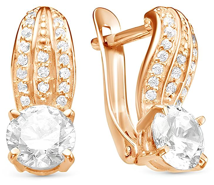 Серьги Zlato Z2-10020 золото 3.59гр купить,NaN