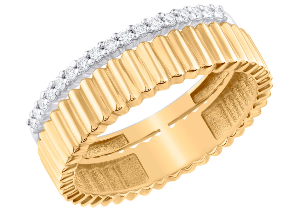 Кольцо Brilliant Style 4125-11002 золото 5.3гр купить,NaN