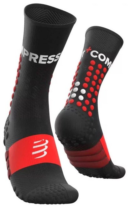 Носки Compressport 1 пара черный, красный T3 (42-44) купить,NaN