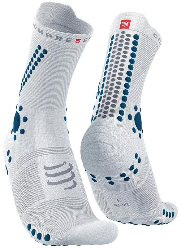 Носки Compressport 1 пара белый 42-44 купить,NaN