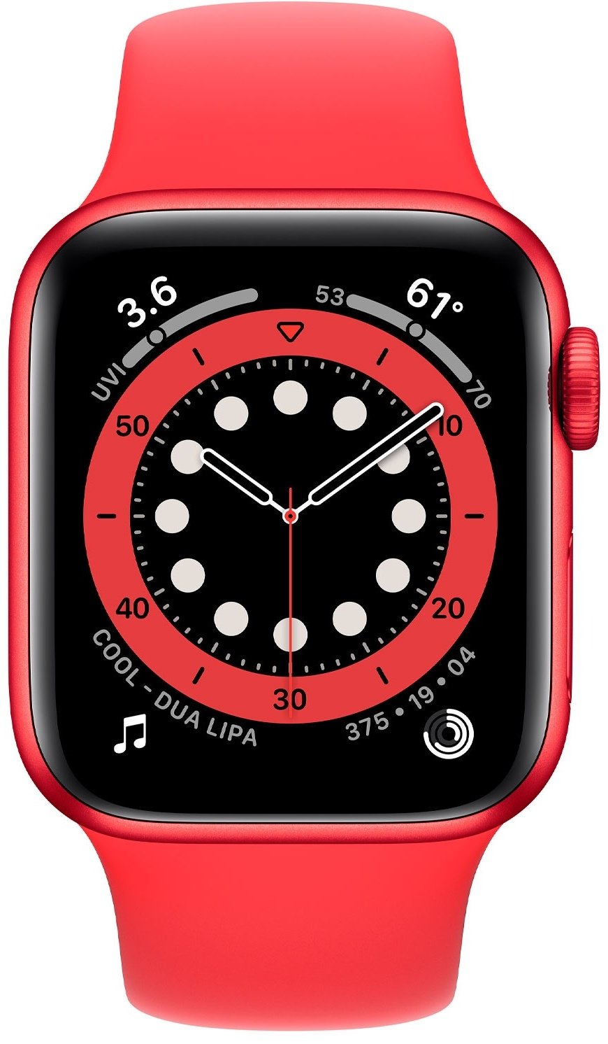 Смарт-часы Apple Watch Series 6 40 мм красный