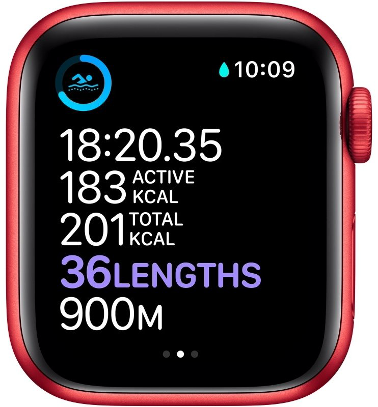 Смарт-часы Apple Watch Series 6 40 мм красный купить,NaN