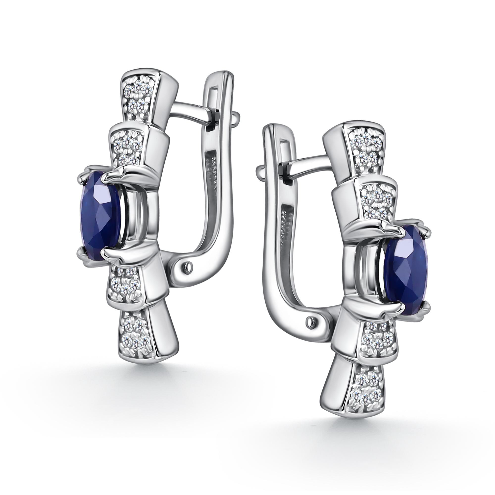 Серьги Алькор 02-5186_000С-00 серебро 3.65гр купить,55200
