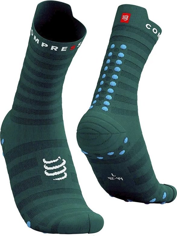 Носки Compressport 1 пара зеленый 42-44 купить,NaN