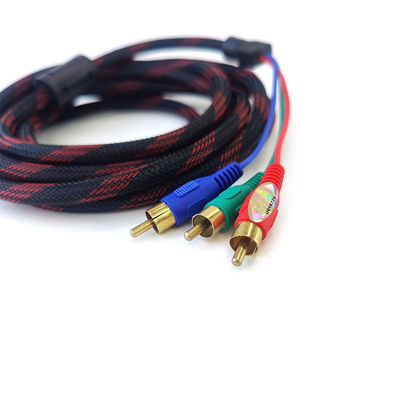 Кабель ViTi HDMI-3RCA 3м черный купить,3055