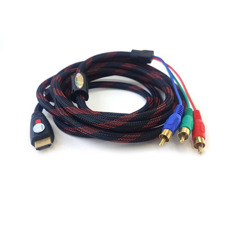 Кабель ViTi HDMI-3RCA 3м черный
