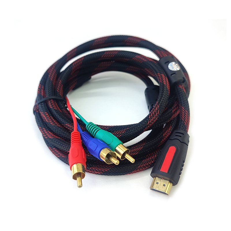 Кабель ViTi HDMI-3RCA 3м черный купить,3055