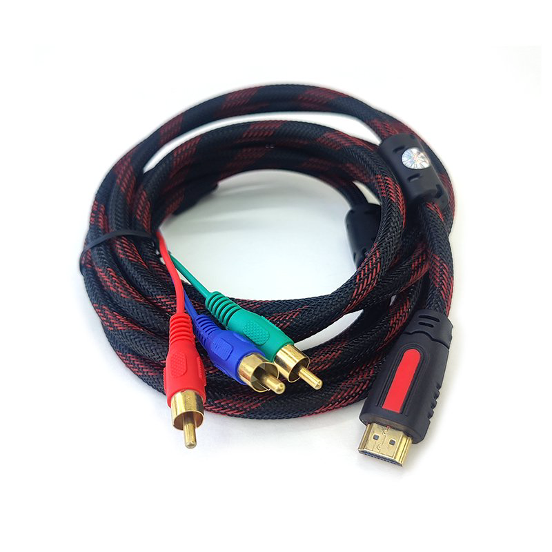 Кабель ViTi HDMI-3RCA 3м черный купить,3055