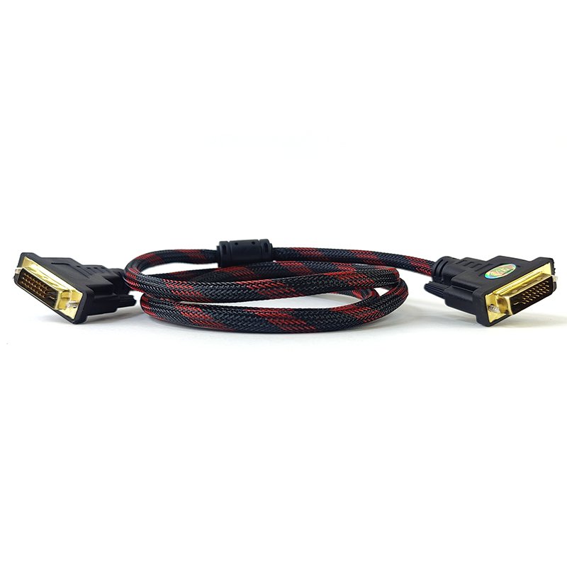 Кабель ViTi DVI-D 1.3м черный