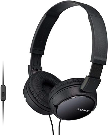 Наушники Sony MDR-ZX110AP черные