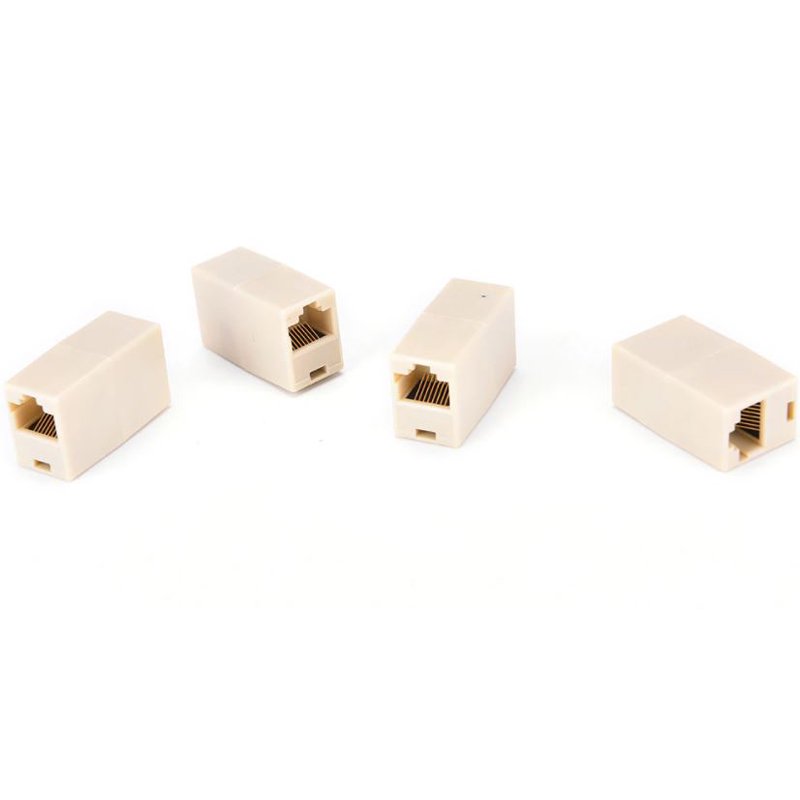 Соединитель ViTi RJ-45/RJ-45B белый