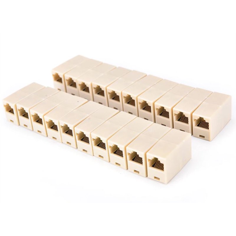 Соединитель ViTi RJ-45/RJ-45B белый