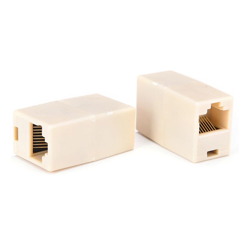 Соединитель ViTi RJ-45/RJ-45B белый