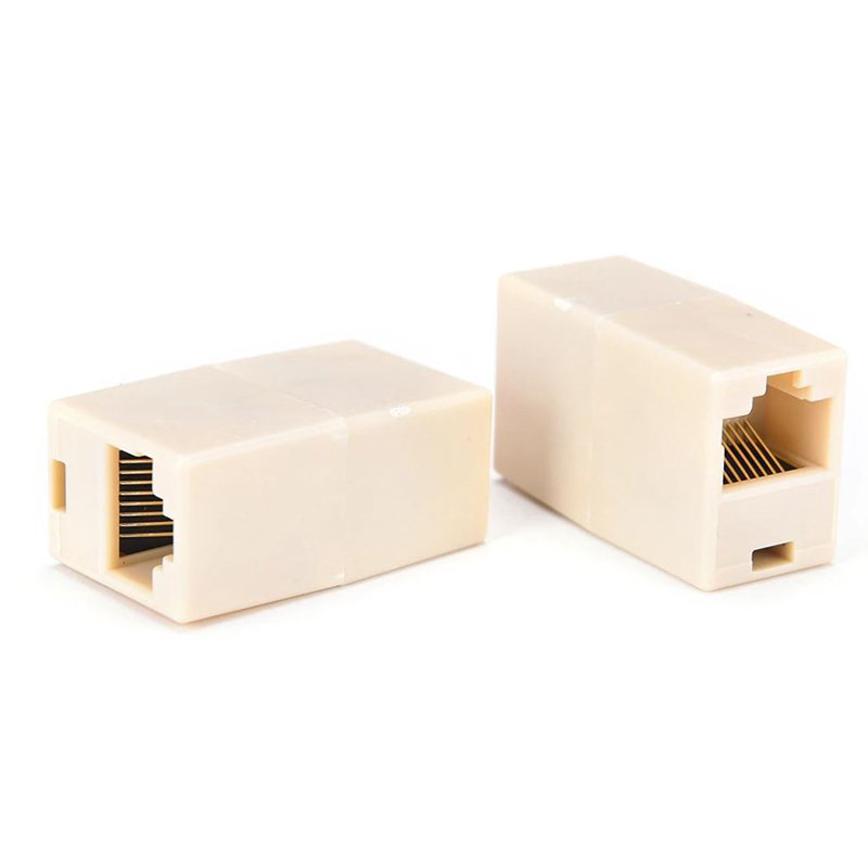 Соединитель ViTi RJ-45/RJ-45B белый купить,357