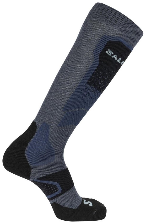 Носки Salomon 1 пара черный, серый 45-47 купить,NaN