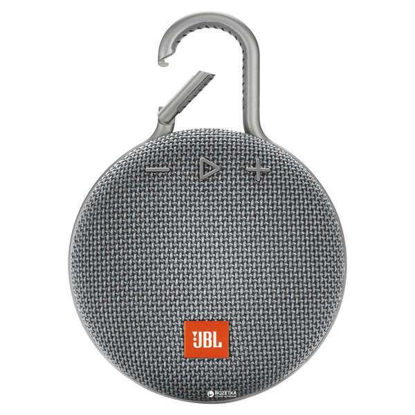 Портативная колонка JBL CLIP 3 серая купить,NaN